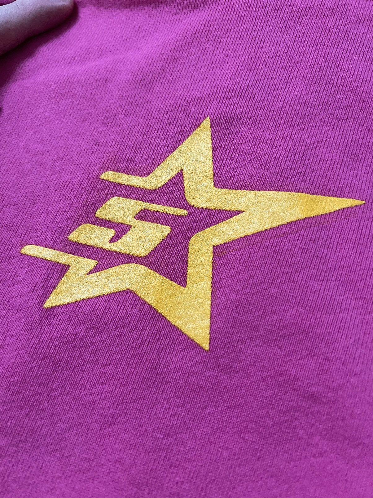 Sp5der sp5der pink punk hoodie Size US XL / EU 56 / 4 - 4 Thumbnail