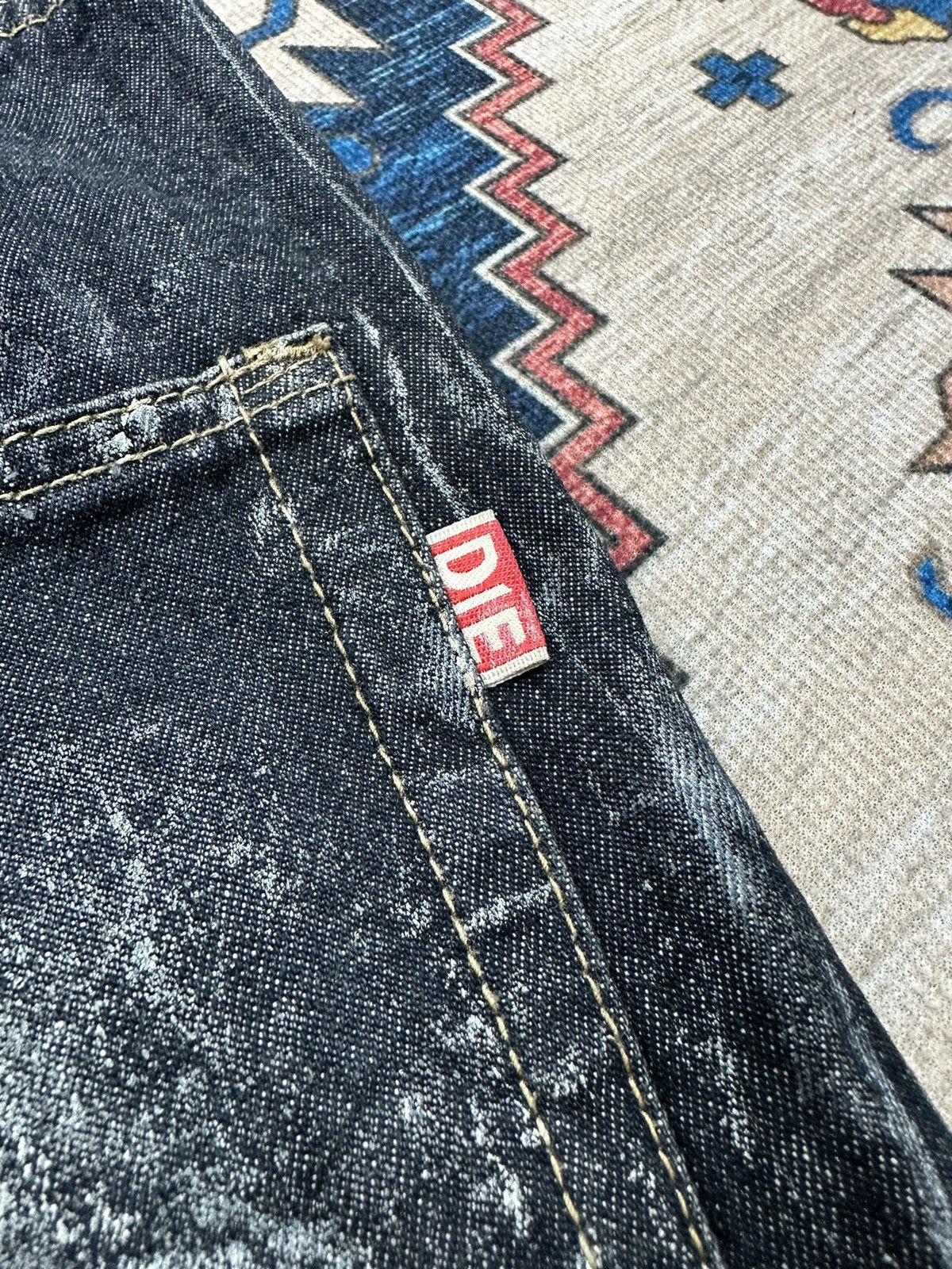 Japanese Brand × Seditionaries 🔥RARE🔥HN+DIE SEDITIONARIES TRASHED FALRE DENIM Size US 32 / EU 48 - 13 Thumbnail