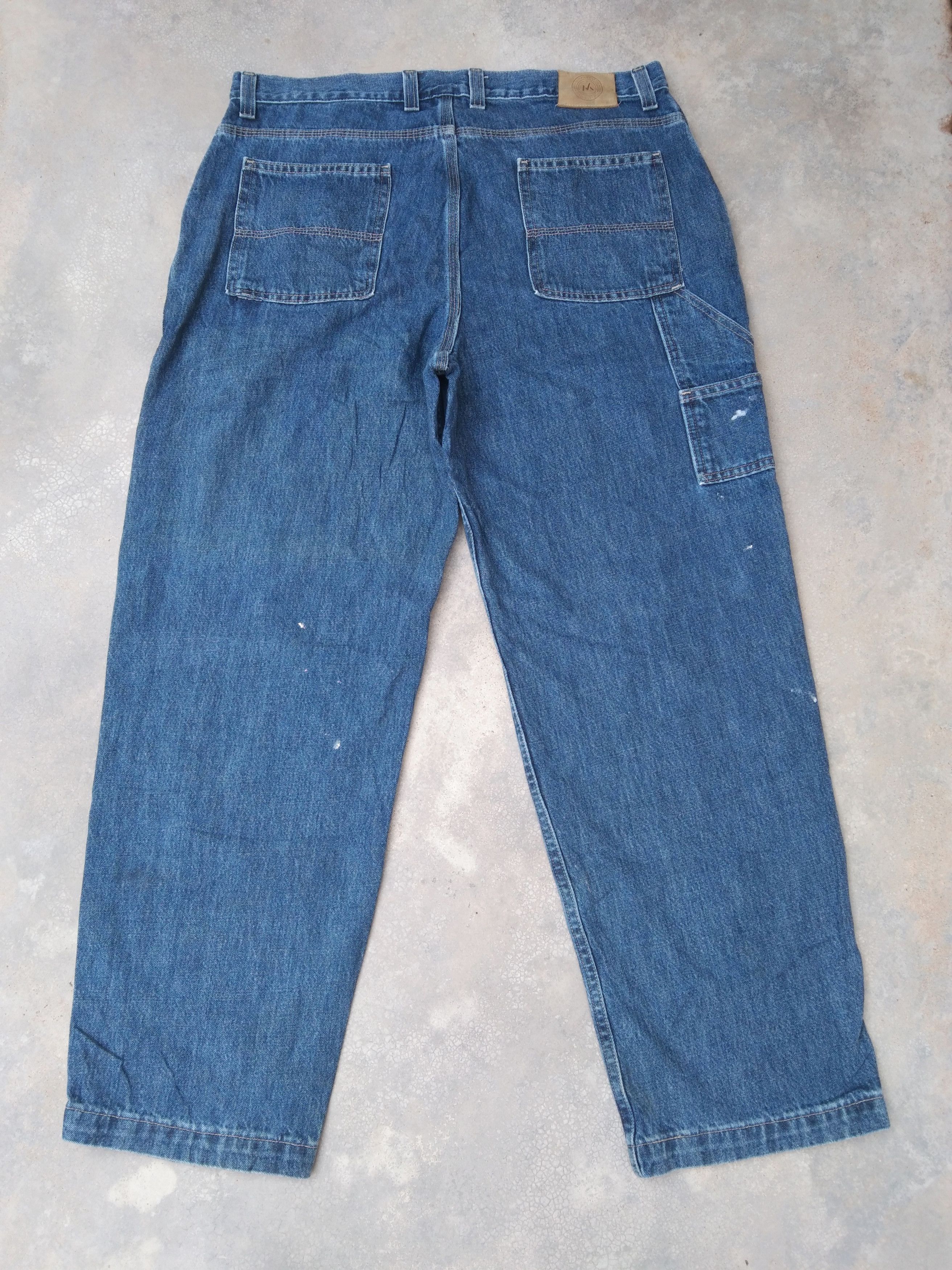 Walmart Vintage Member's Mark Carpenter Jeans 36x31 Size US 36 / EU 52 - 1 Thumbnail