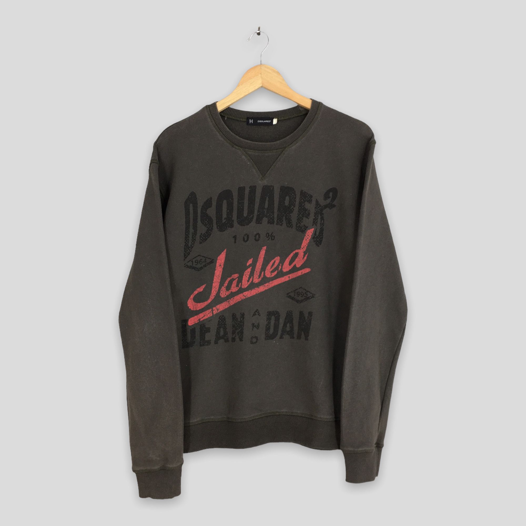 Dsquared2 Vintage Dsquared2 Jailed Sweatshirt Medium Size US M / EU 48-50 / 2 - 1 Thumbnail