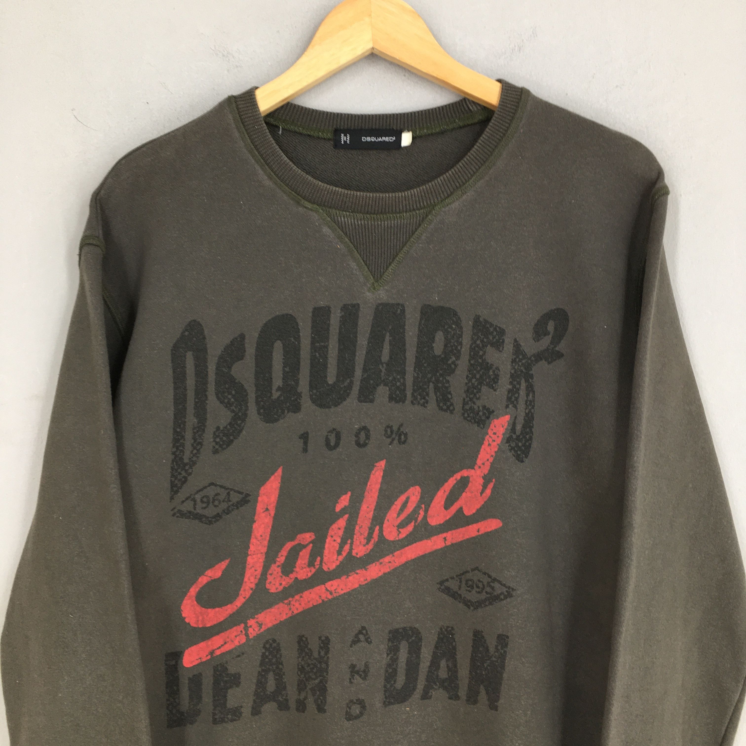 Dsquared2 Vintage Dsquared2 Jailed Sweatshirt Medium Size US M / EU 48-50 / 2 - 2 Thumbnail