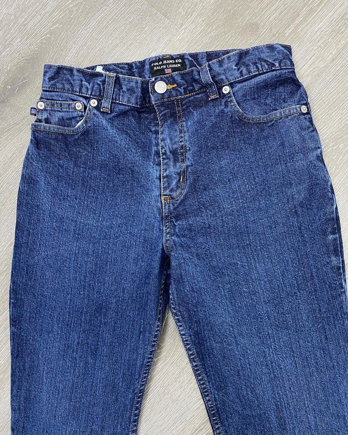 Polo Ralph Lauren Vintage POLO RALPH LAUREN Jeans Blue Denim Pants Women’s Size 28" / US 6 / IT 42 - 6 Thumbnail