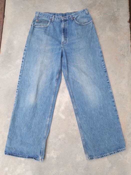 Vintage Vintage Gap Made In USA Super Wide Baggy Jeans 36x32 | Grailed