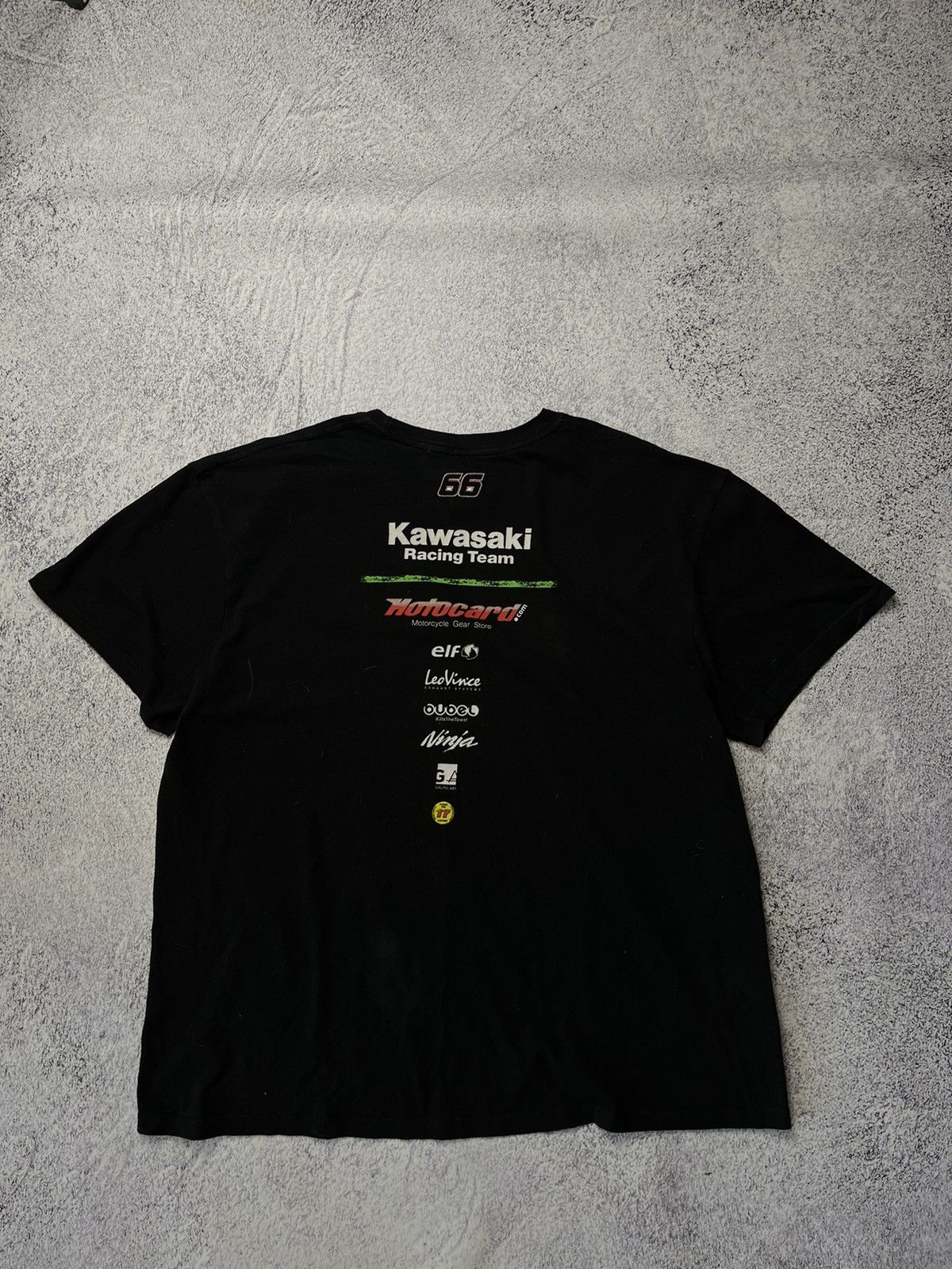Vintage Vintage Kawasaki Moto tee Tom Sykes size XL logo Size US XL / EU 56 / 4 - 10 Thumbnail