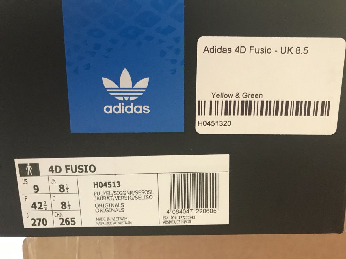 Adidas Adidas Originals 4D Fusio Size US 9 / EU 42 - 8 Thumbnail
