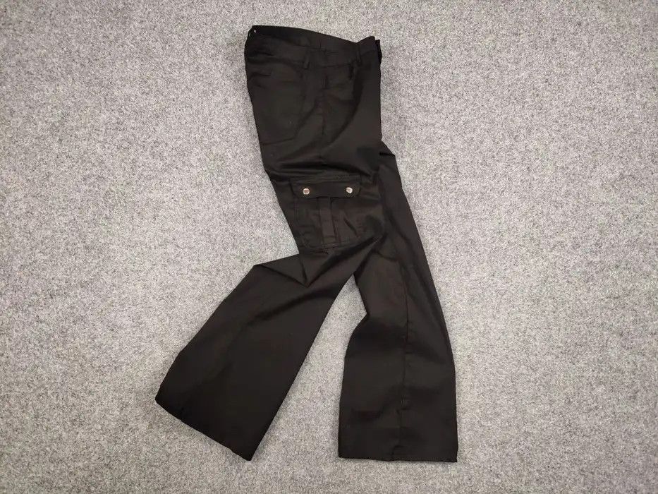 Japanese Brand Vintage 90's Japanese Trendy Flared Cargo Trousers Pants Size 30" / US 8 / IT 44 - 7 Thumbnail