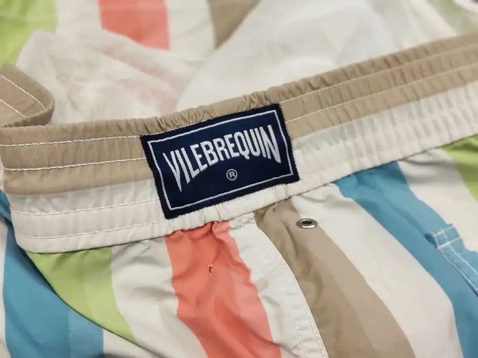 Vilebrequin Vilebrequin Designer casual white pattern polyamide Shorts Size US 34 / EU 50 - 8 Thumbnail
