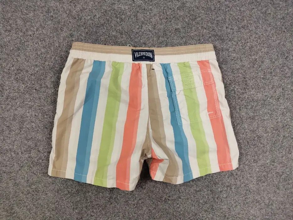 Vilebrequin Vilebrequin Designer casual white pattern polyamide Shorts Size US 34 / EU 50 - 3 Thumbnail