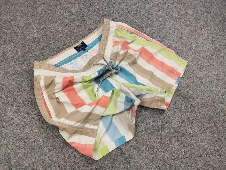 Vilebrequin Vilebrequin Designer casual white pattern polyamide Shorts Size US 34 / EU 50 - 6 Thumbnail