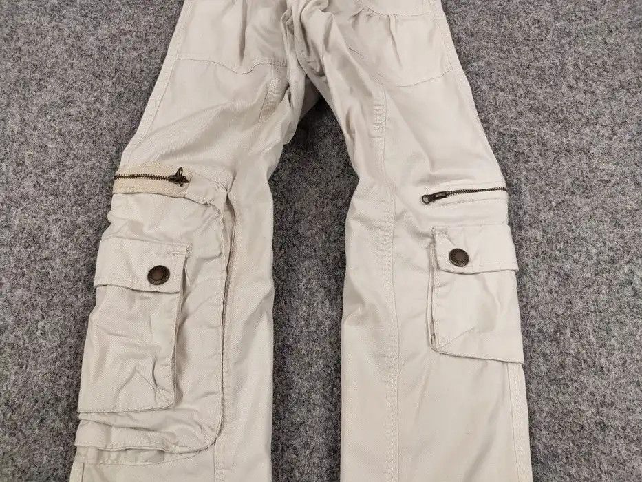Japanese Brand Vintage 90's Japanese Baggy Multi Pocket Cargo pants Womens Size 32" / US 10 / IT 46 - 4 Thumbnail