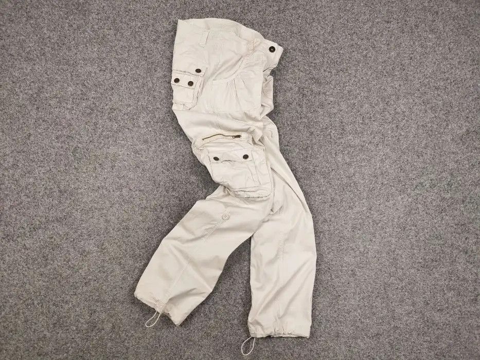 Japanese Brand Vintage 90's Japanese Baggy Multi Pocket Cargo pants Womens Size 32" / US 10 / IT 46 - 8 Thumbnail