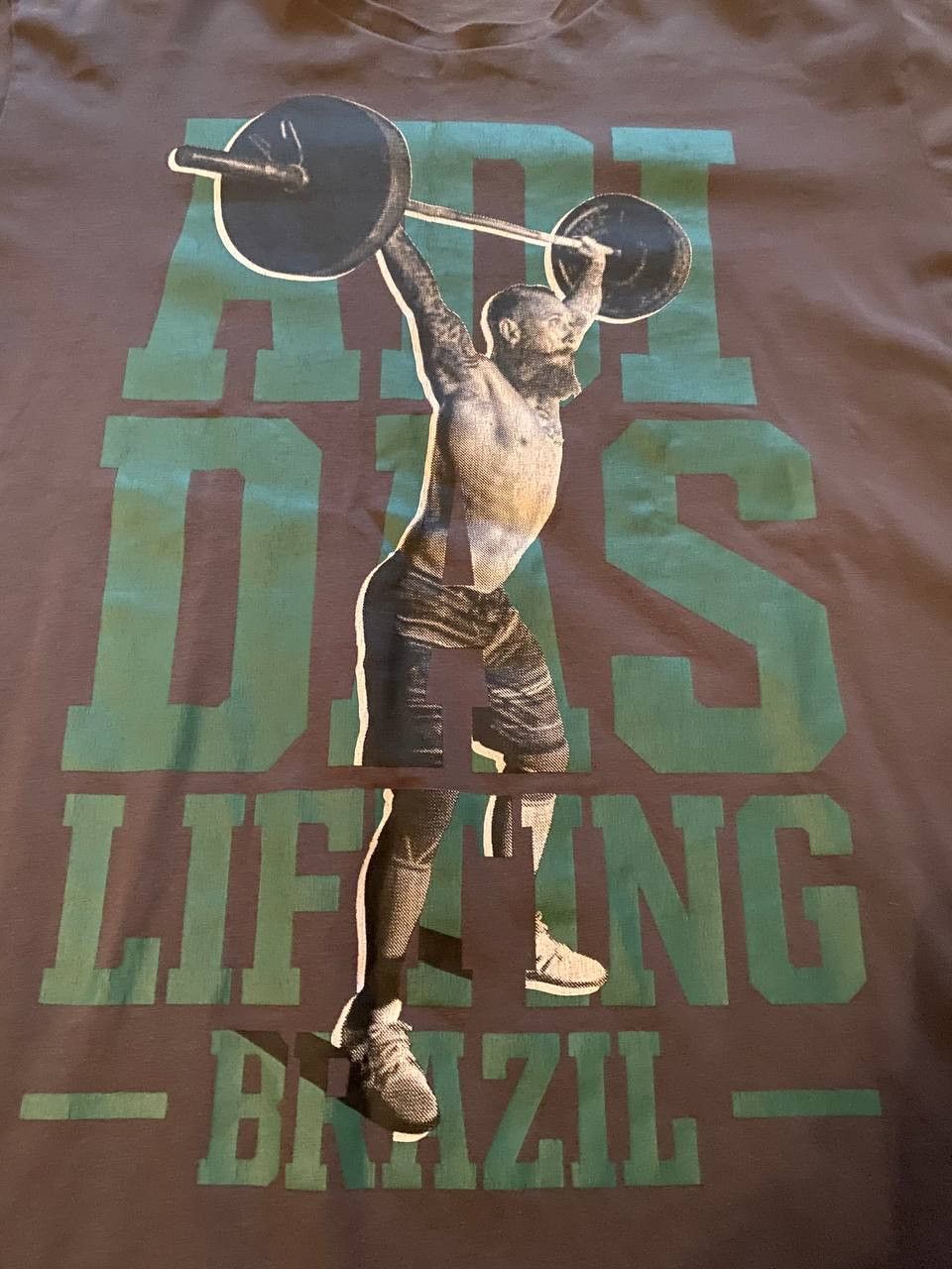 Adidas Adidas Adios Lifting Brazil Graphic Training T-Shirt Size US M / EU 48-50 / 2 - 2 Thumbnail