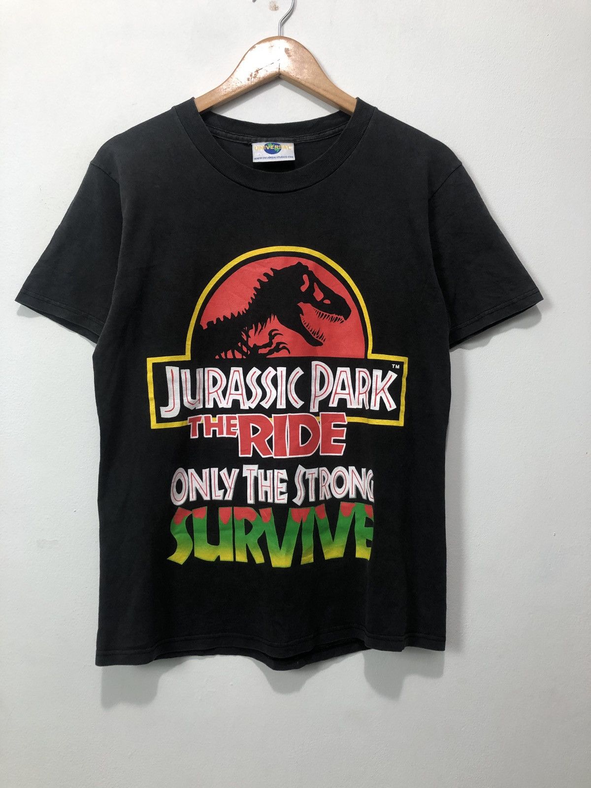 Universal Studios × Vintage Vintage Jurassic Park The Ride T-Shirt Size US M / EU 48-50 / 2 - 3 Thumbnail