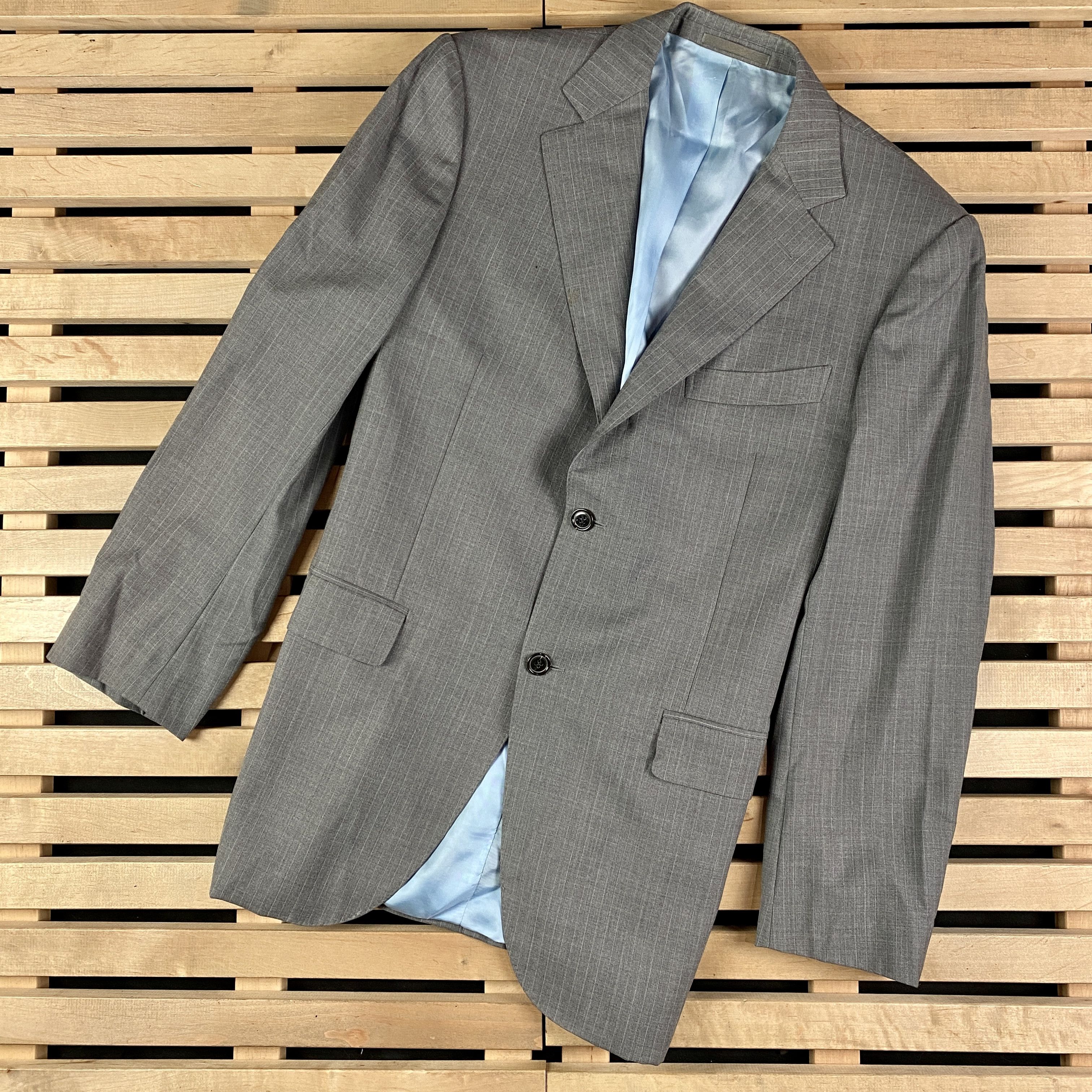 Mens Blazer Jacket Suitsupply Size 52R Wool