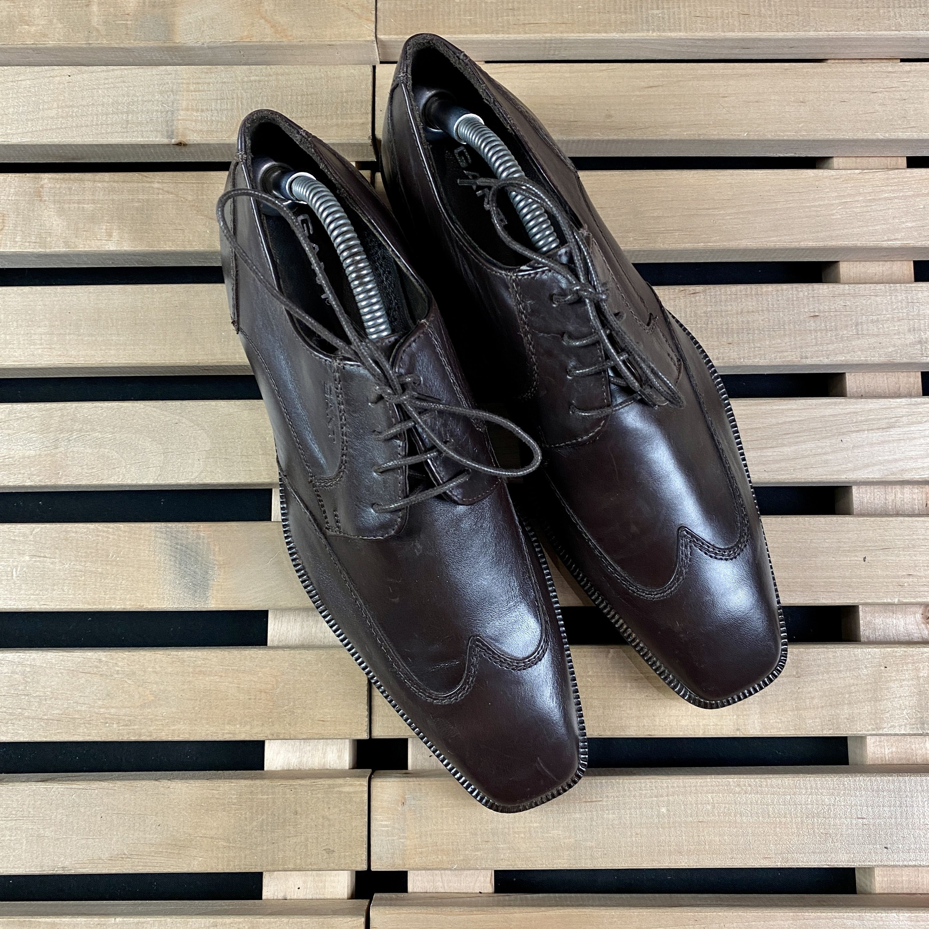 Gant Mens Real Leather Square Toe Loafers Gant Size UK 8 EU 42 Size US 9 / EU 42 - 2 Thumbnail