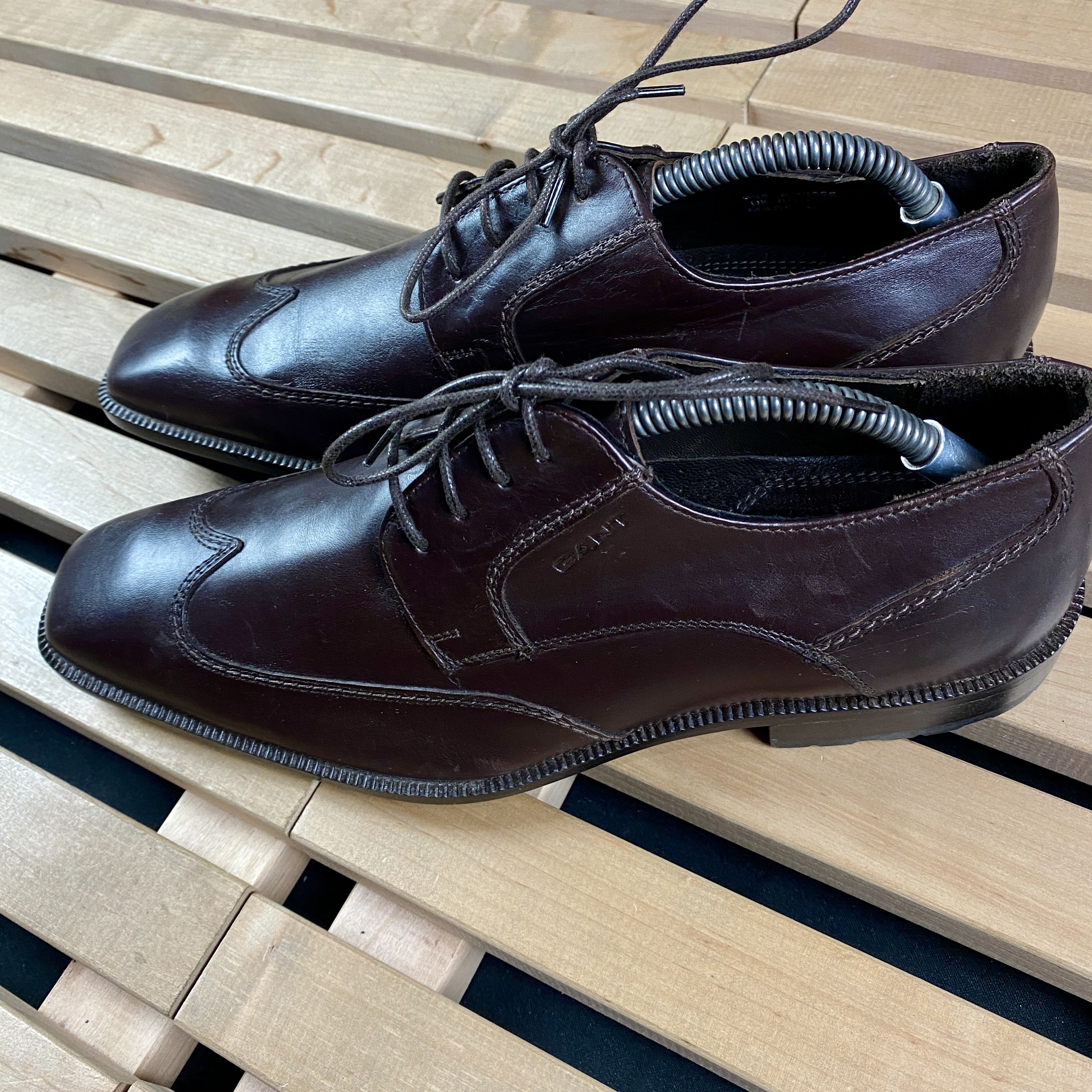 Gant Mens Real Leather Square Toe Loafers Gant Size UK 8 EU 42 Size US 9 / EU 42 - 1 Thumbnail