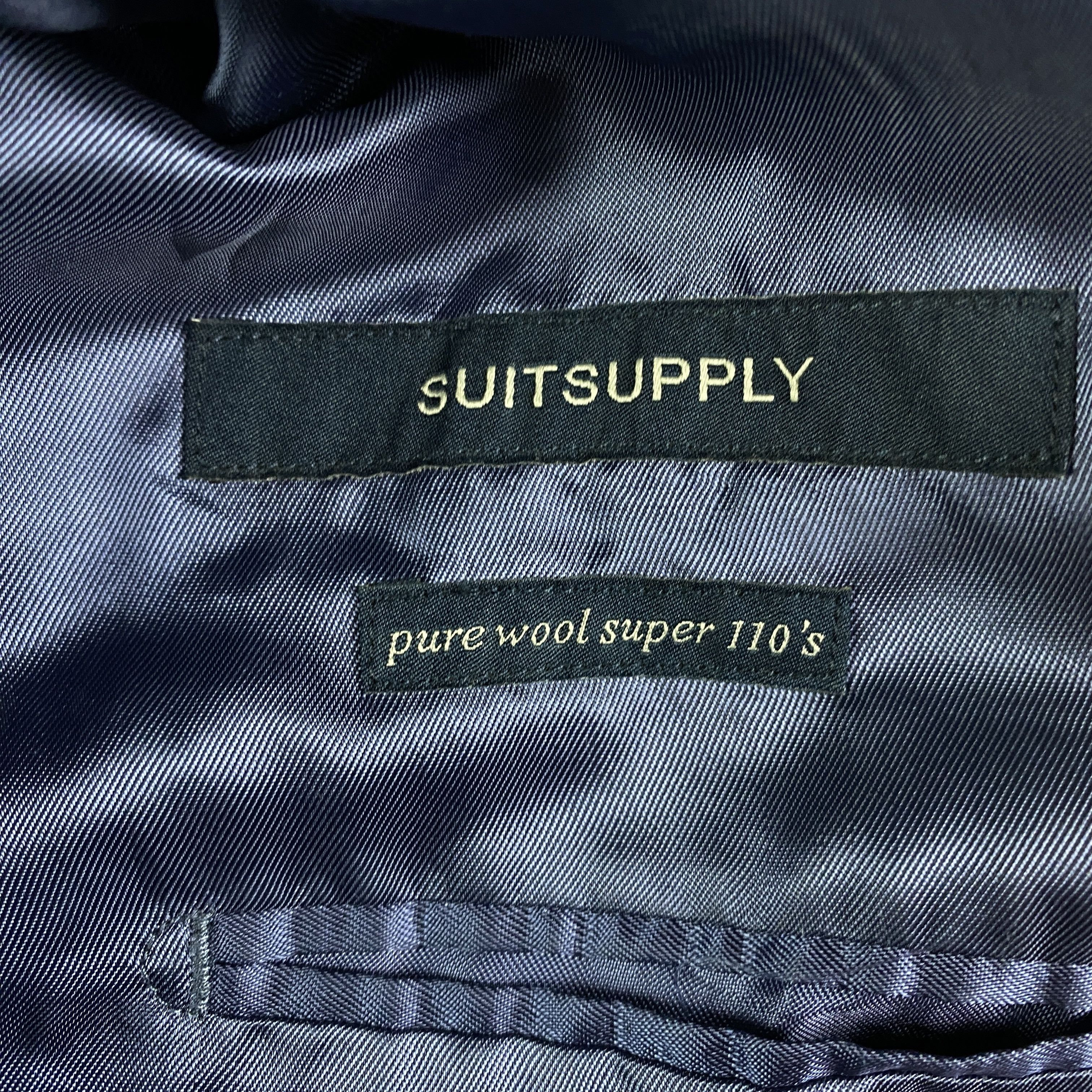 Suitsupply Mens Blazer Jacket Suitsupply Size EUR 60C-25 UK 40C Wool Size 40R - 4 Thumbnail