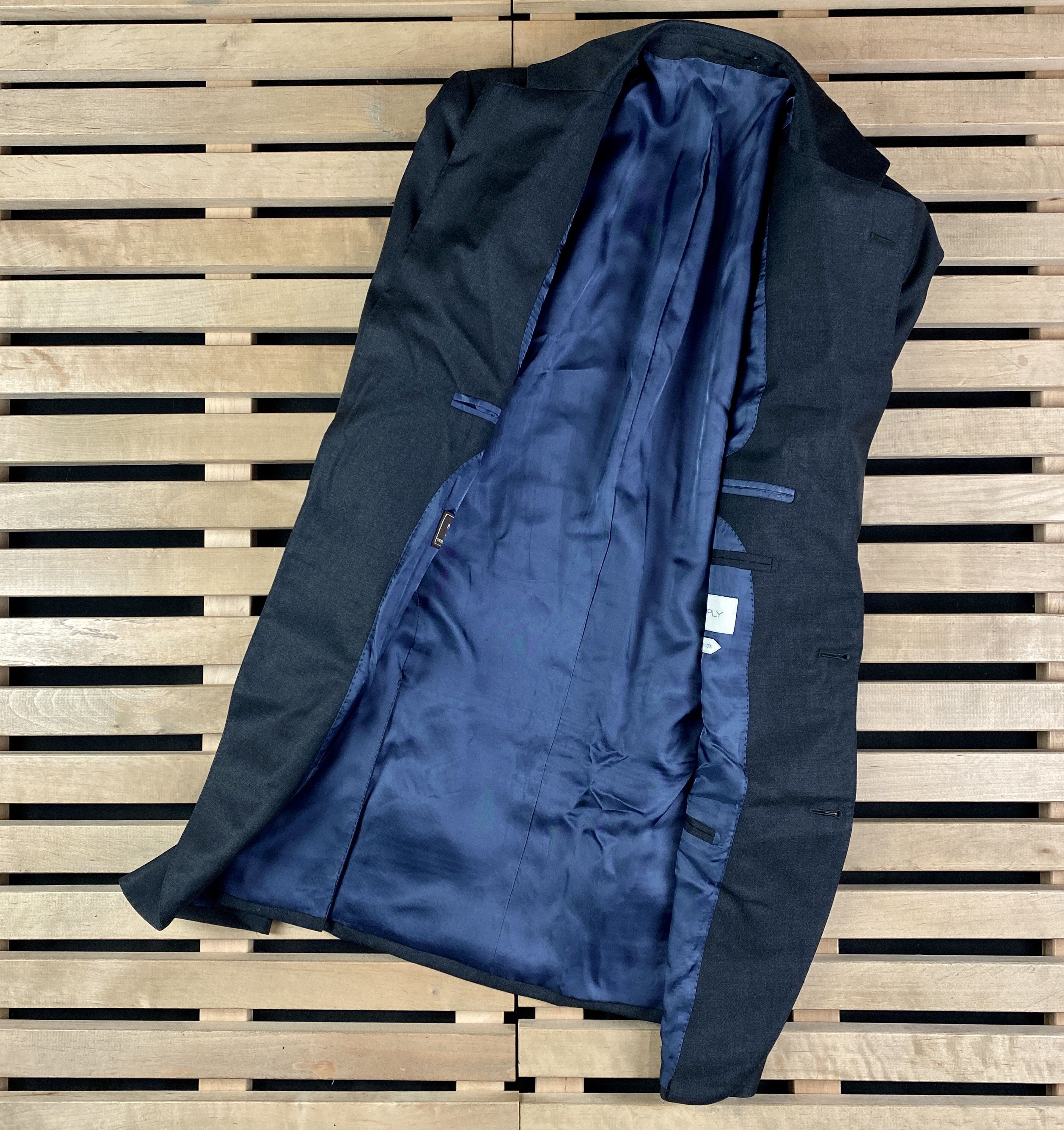 Suitsupply Mens Blazer Jacket Suitsupply Size 98/40L Wool Size 40R - 4 Thumbnail