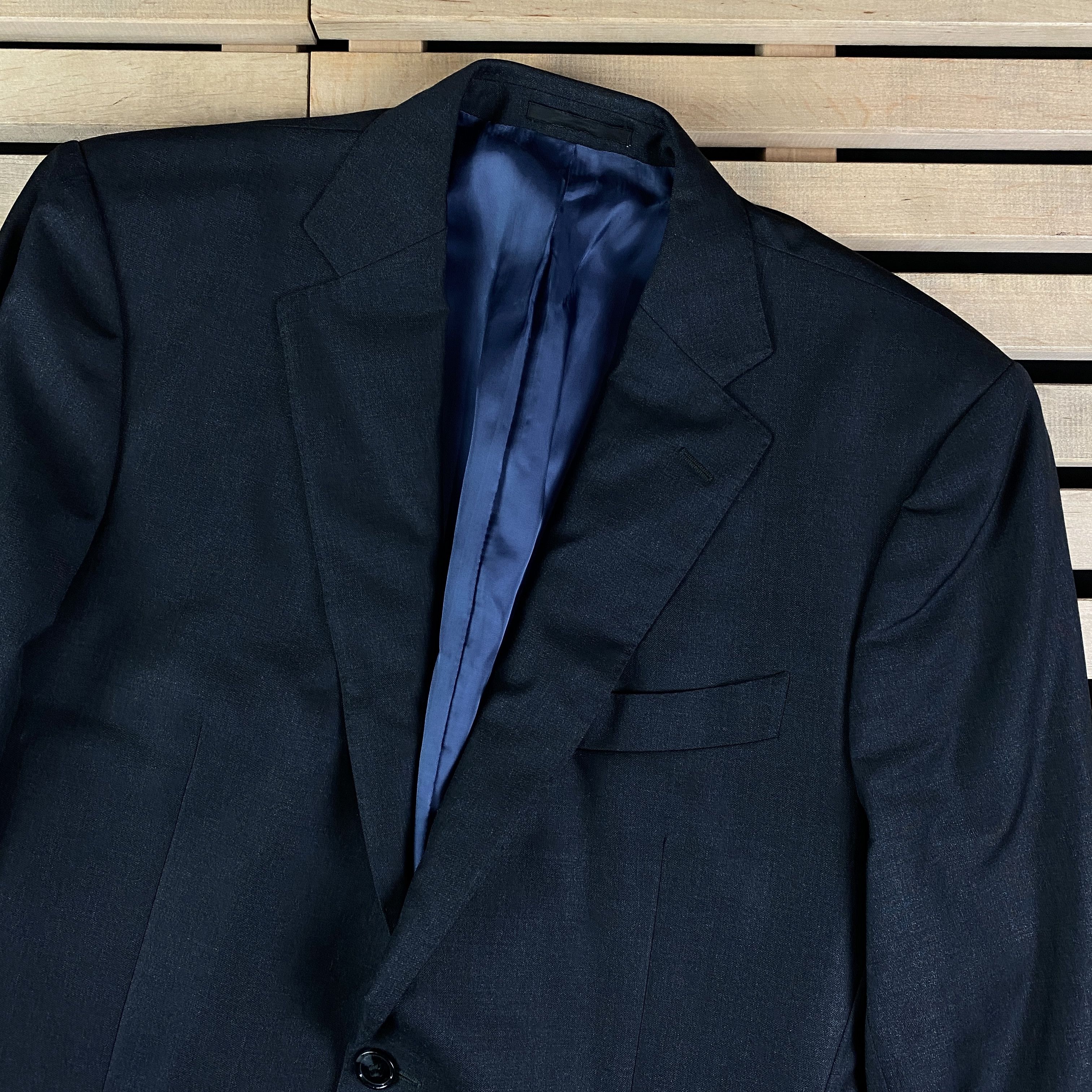 Suitsupply Mens Blazer Jacket Suitsupply Size 98/40L Wool Size 40R - 2 Thumbnail