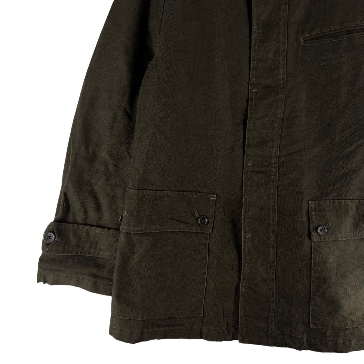 Japanese Brand VINTAGE HIKORY CHORE JACKET TAKEO KIKUCHI JAPAN Size US M / EU 48-50 / 2 - 3 Thumbnail