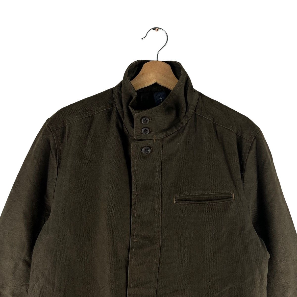 Japanese Brand VINTAGE HIKORY CHORE JACKET TAKEO KIKUCHI JAPAN Size US M / EU 48-50 / 2 - 2 Thumbnail