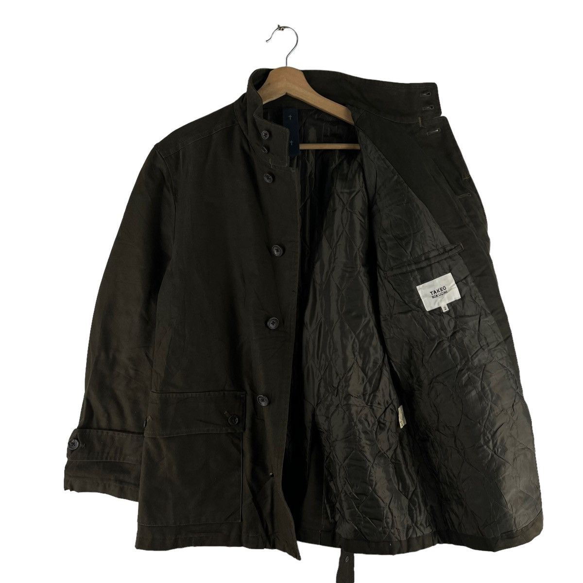 Japanese Brand VINTAGE HIKORY CHORE JACKET TAKEO KIKUCHI JAPAN Size US M / EU 48-50 / 2 - 8 Thumbnail