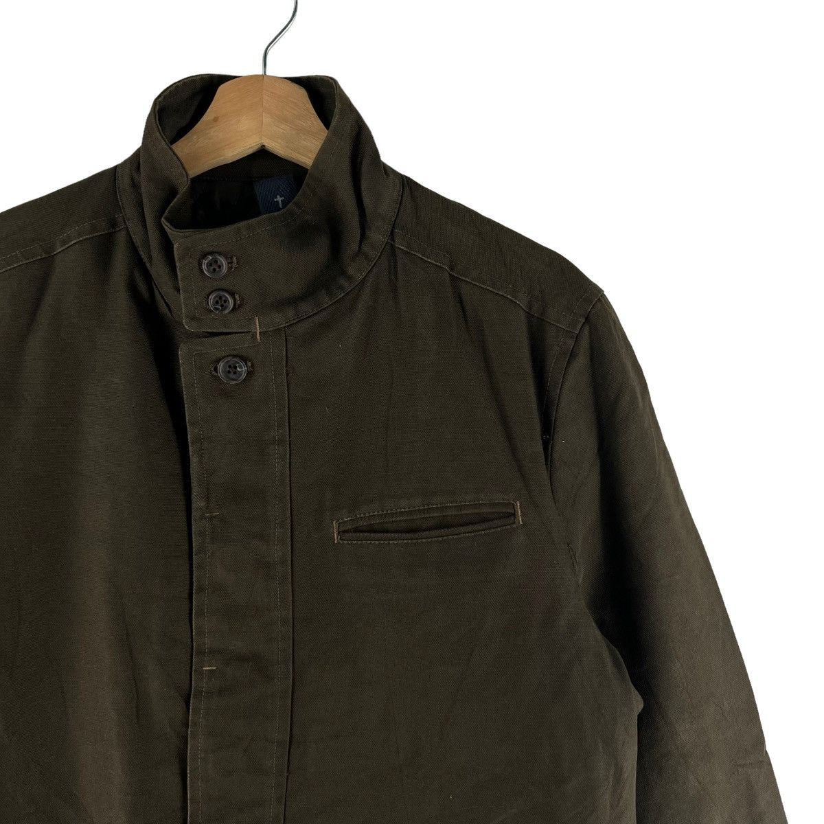 Japanese Brand VINTAGE HIKORY CHORE JACKET TAKEO KIKUCHI JAPAN Size US M / EU 48-50 / 2 - 4 Thumbnail