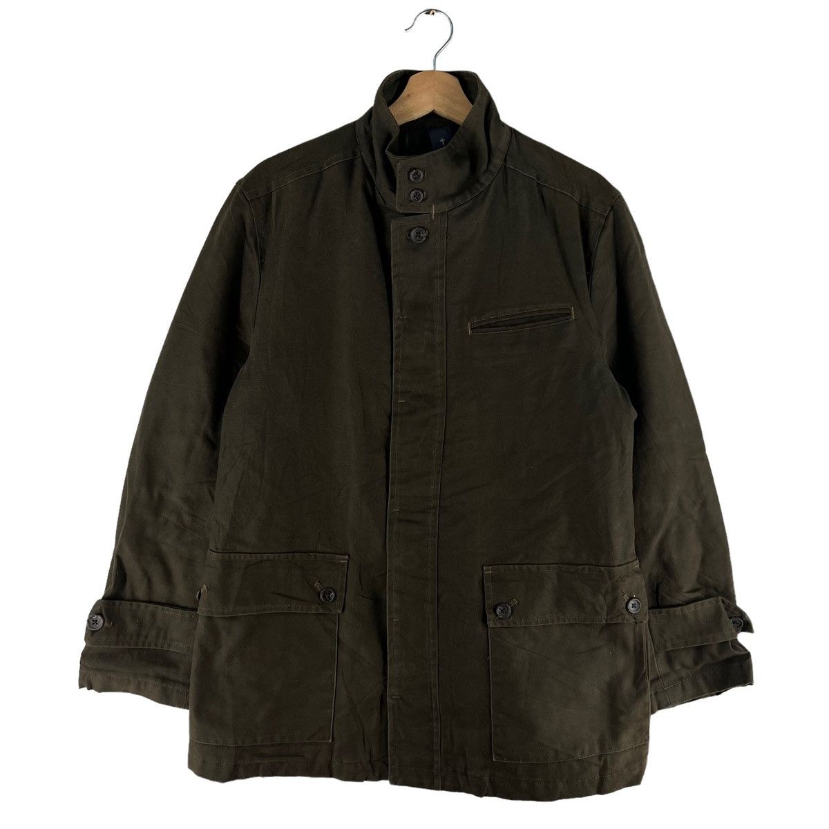 Japanese Brand VINTAGE HIKORY CHORE JACKET TAKEO KIKUCHI JAPAN Size US M / EU 48-50 / 2 - 1 Thumbnail