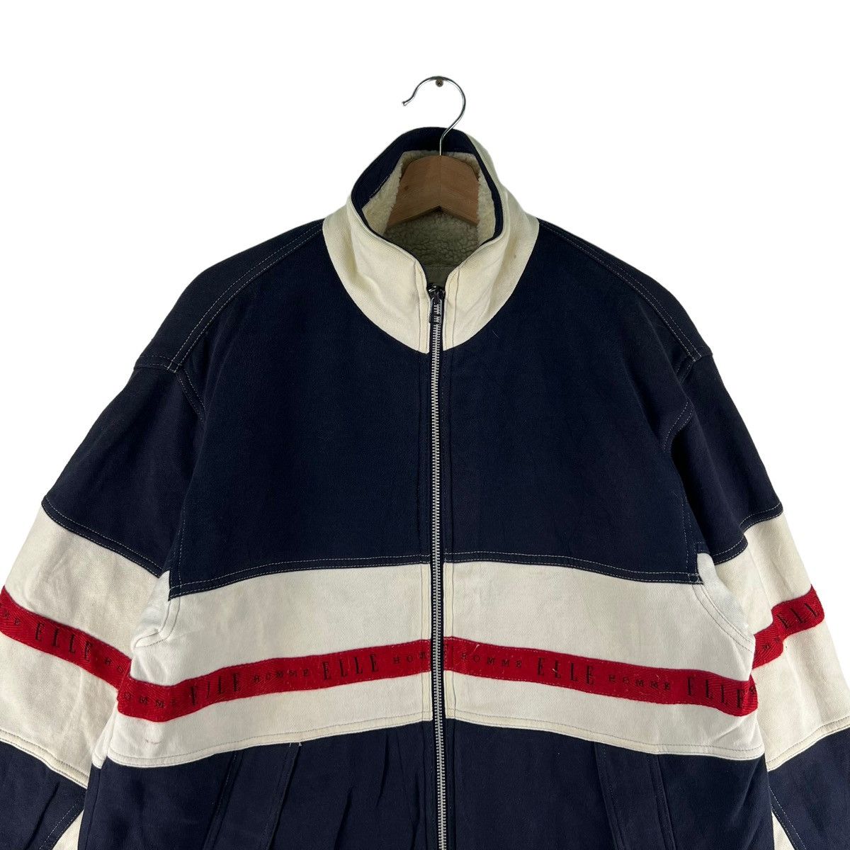 Japanese Brand VINTAGE ELLE HOMME INSPIRE ISSEY MIYAKE CHORE WORK JACKET Size US M / EU 48-50 / 2 - 2 Thumbnail