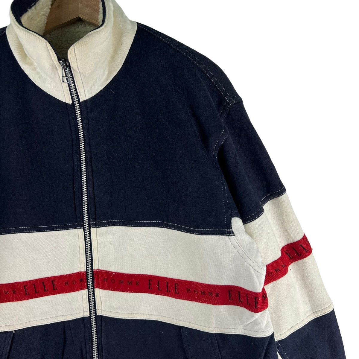 Japanese Brand VINTAGE ELLE HOMME INSPIRE ISSEY MIYAKE CHORE WORK JACKET Size US M / EU 48-50 / 2 - 4 Thumbnail