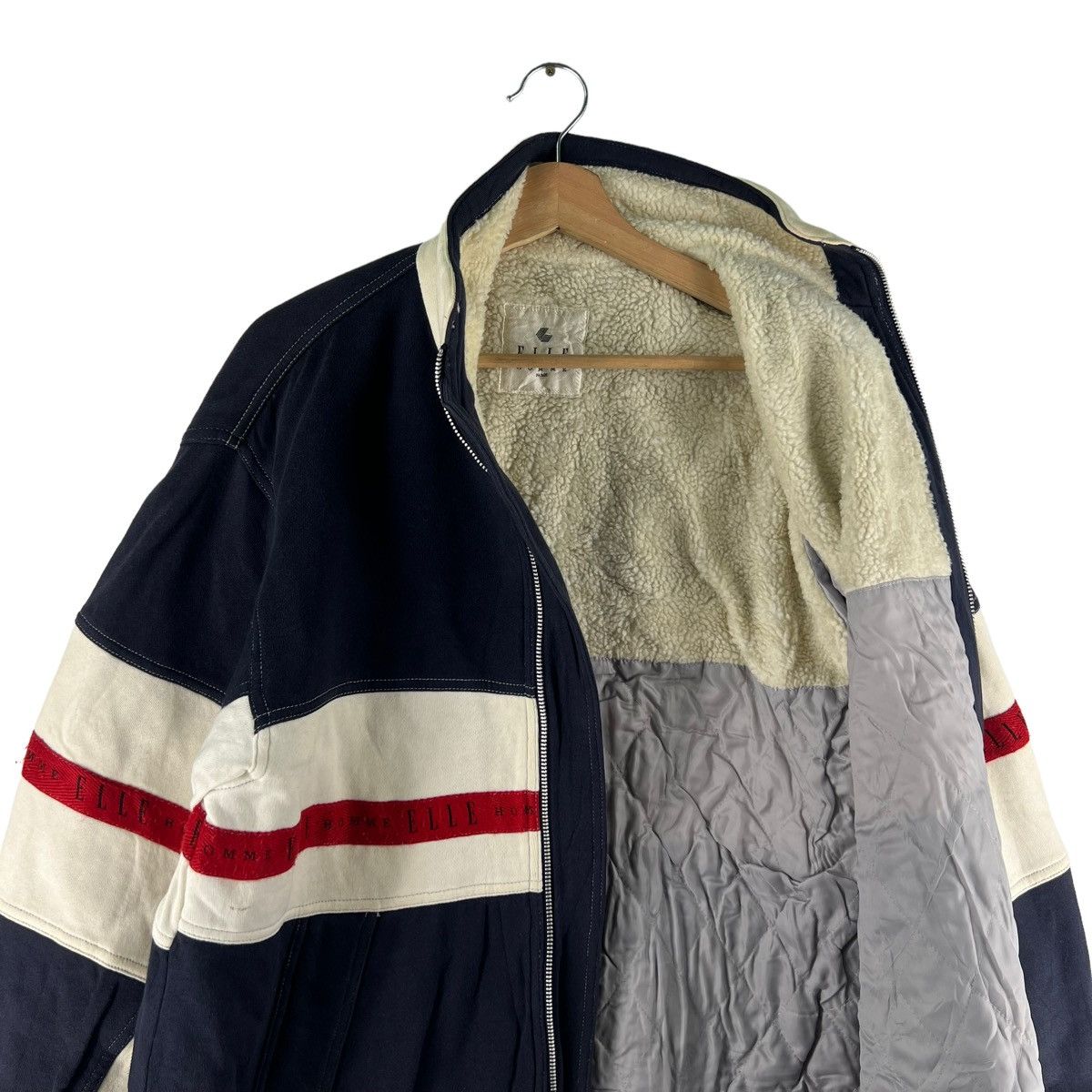 Japanese Brand VINTAGE ELLE HOMME INSPIRE ISSEY MIYAKE CHORE WORK JACKET Size US M / EU 48-50 / 2 - 10 Thumbnail