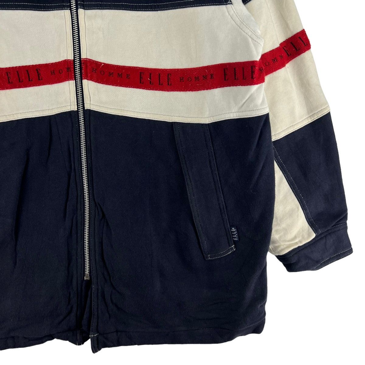 Japanese Brand VINTAGE ELLE HOMME INSPIRE ISSEY MIYAKE CHORE WORK JACKET Size US M / EU 48-50 / 2 - 5 Thumbnail