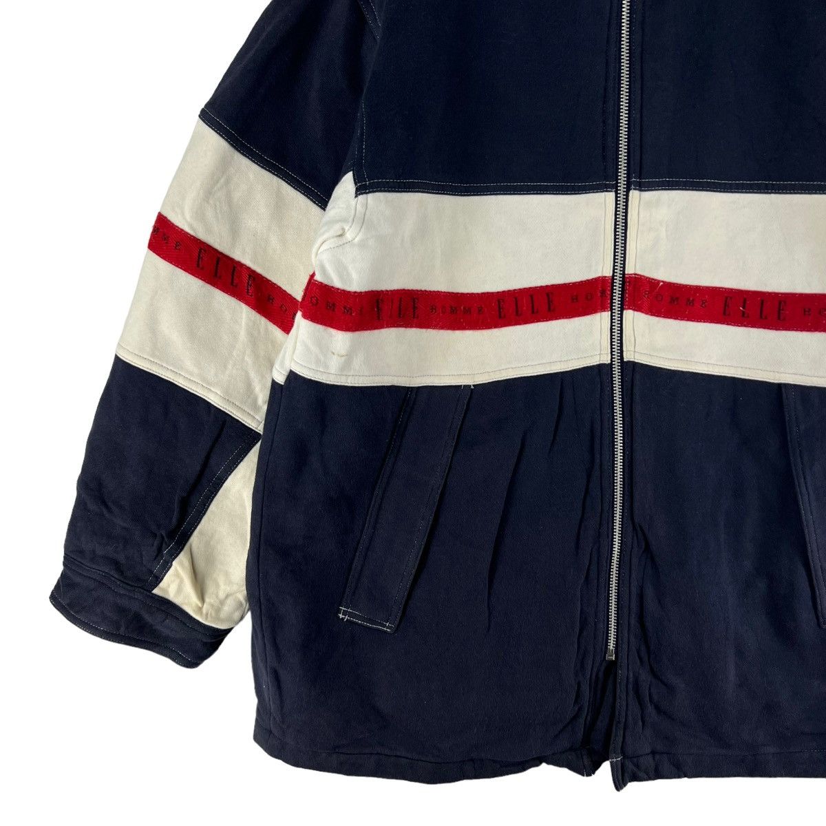 Japanese Brand VINTAGE ELLE HOMME INSPIRE ISSEY MIYAKE CHORE WORK JACKET Size US M / EU 48-50 / 2 - 3 Thumbnail