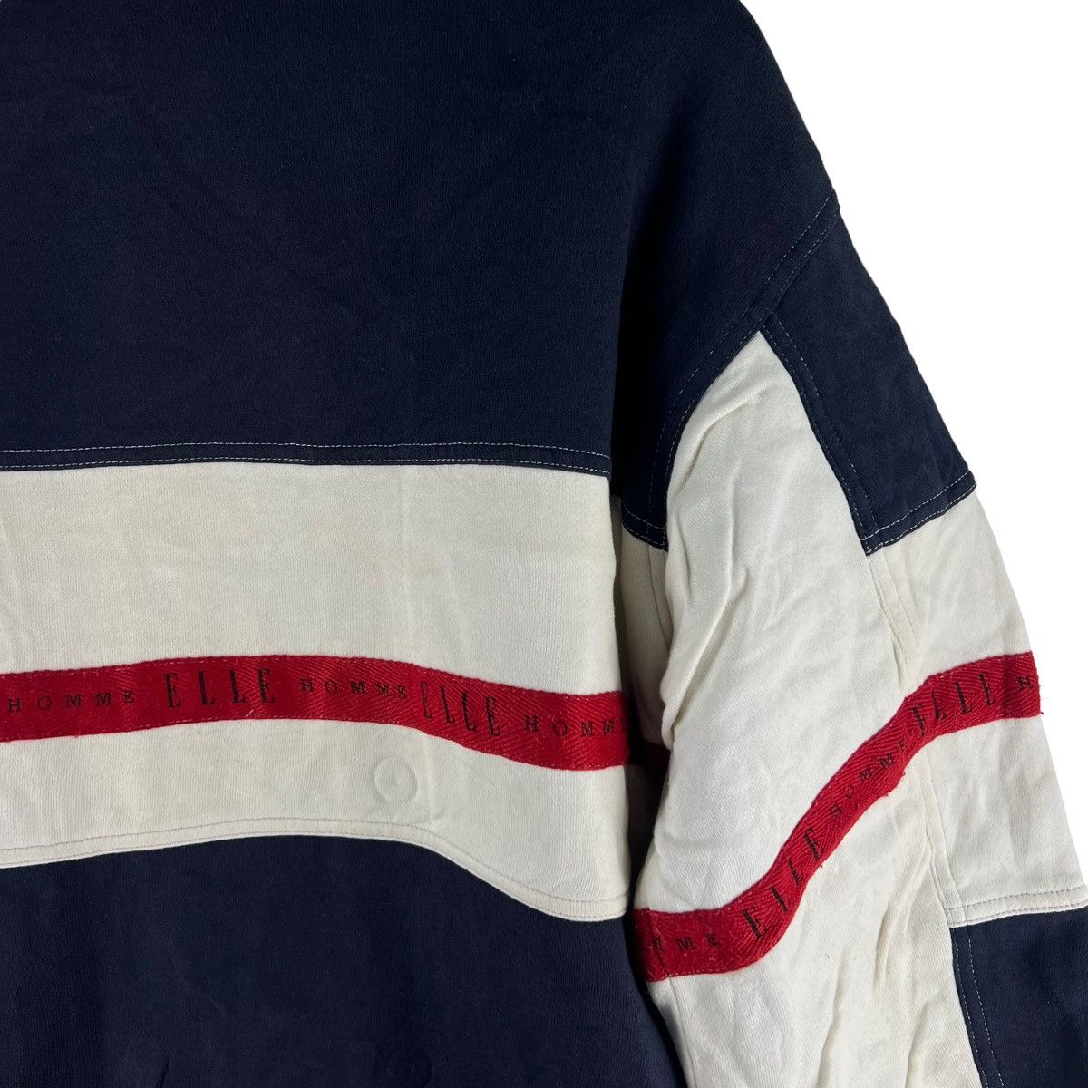 Japanese Brand VINTAGE ELLE HOMME INSPIRE ISSEY MIYAKE CHORE WORK JACKET Size US M / EU 48-50 / 2 - 8 Thumbnail