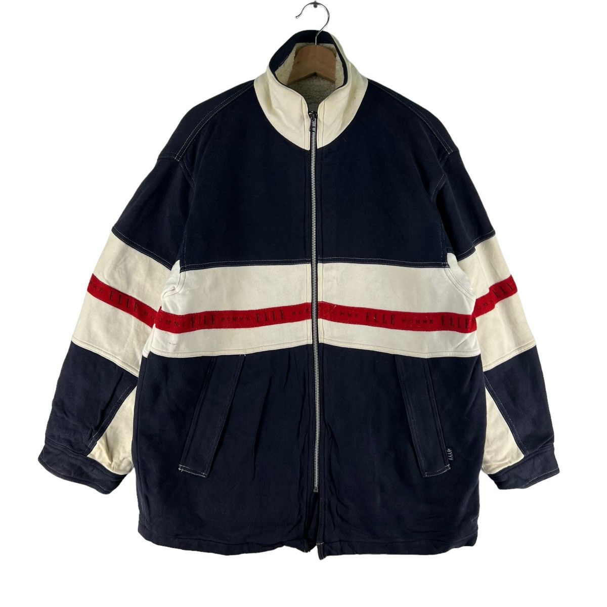 Japanese Brand VINTAGE ELLE HOMME INSPIRE ISSEY MIYAKE CHORE WORK JACKET Size US M / EU 48-50 / 2 - 1 Thumbnail