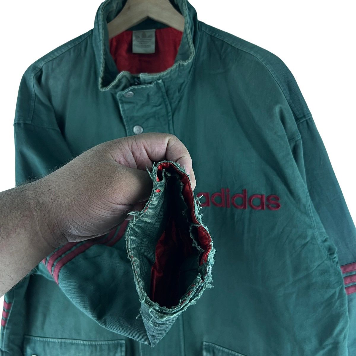 VINTAGE CHORE OVERSIZED JACKET WORK ADIDAS