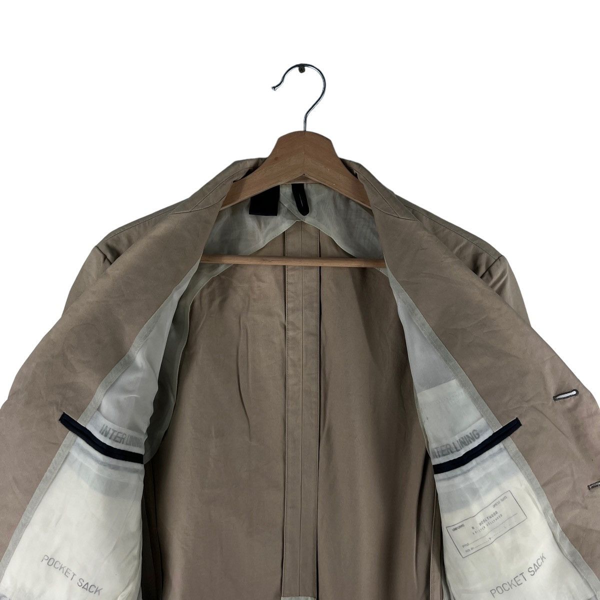 Japanese Brand DOUBLE BREAST JACKET RARE LINING N.HOOLYWOOD JAPAN Size US L / EU 52-54 / 3 - 9 Thumbnail