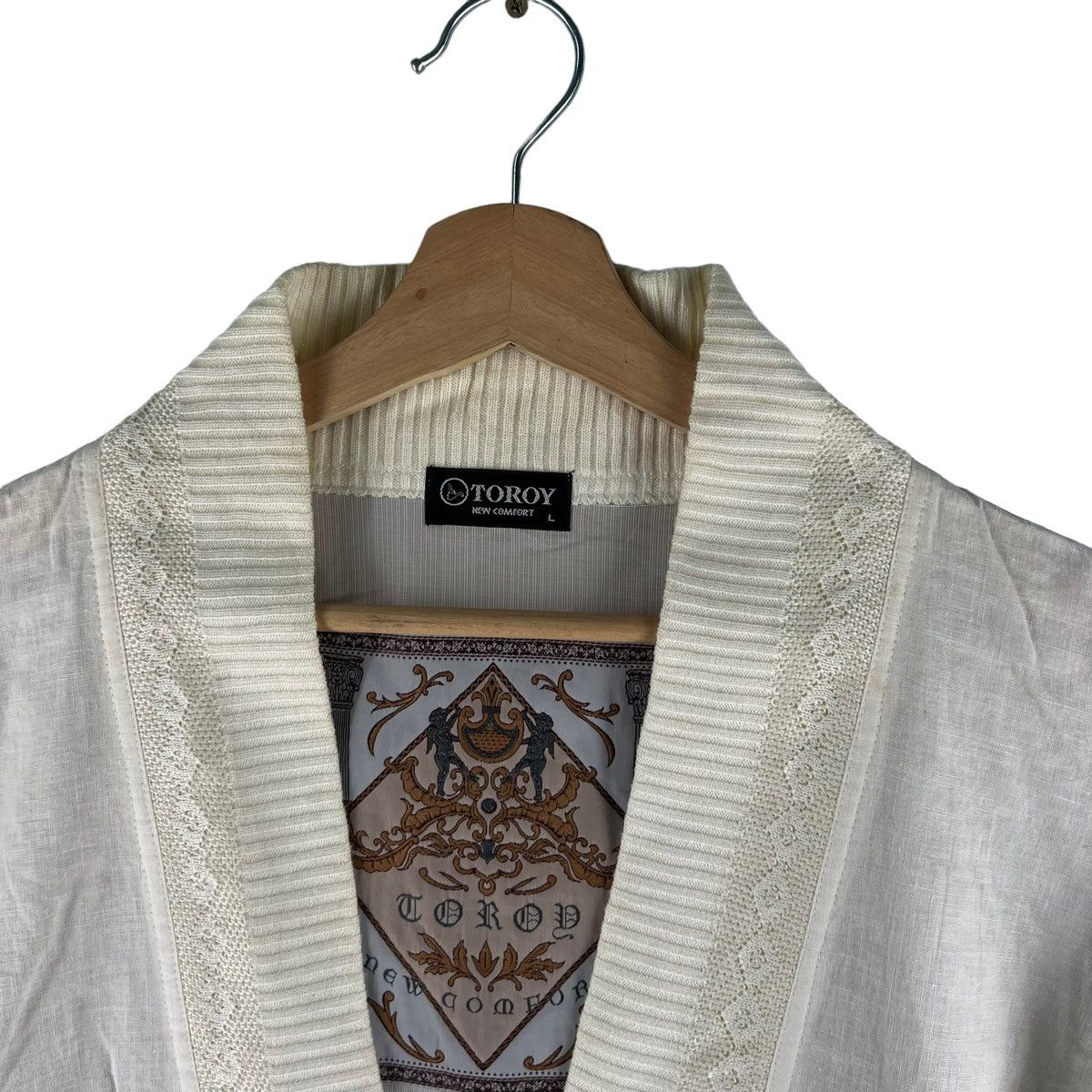 Japanese Brand VINTAGE CAEDIGAN BOMBER JACKET TOROY KAPITAL JAPAN Size US L / EU 52-54 / 3 - 6 Thumbnail