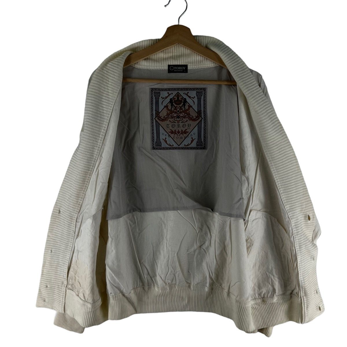 Japanese Brand VINTAGE CAEDIGAN BOMBER JACKET TOROY KAPITAL JAPAN Size US L / EU 52-54 / 3 - 9 Thumbnail