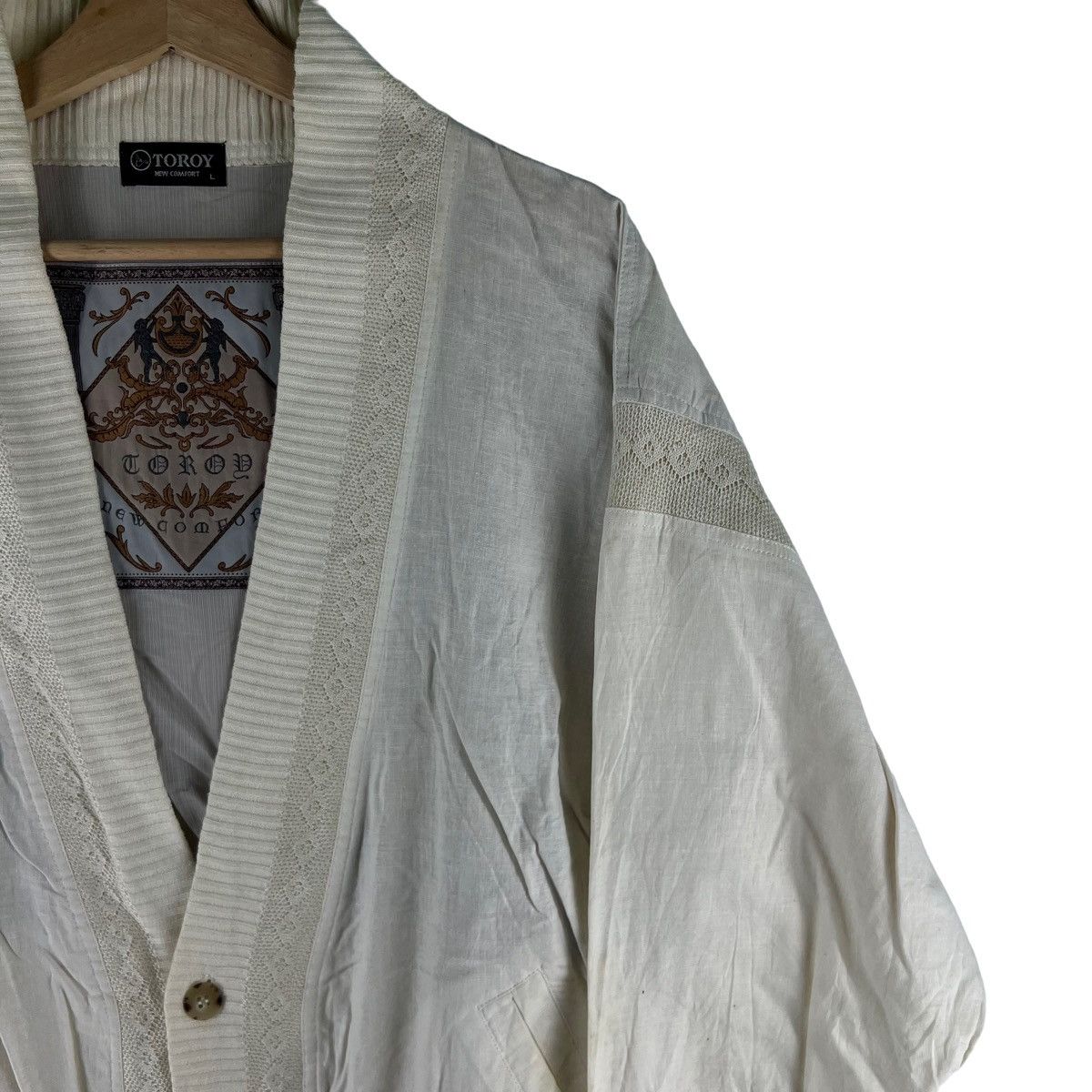Japanese Brand VINTAGE CAEDIGAN BOMBER JACKET TOROY KAPITAL JAPAN Size US L / EU 52-54 / 3 - 4 Thumbnail