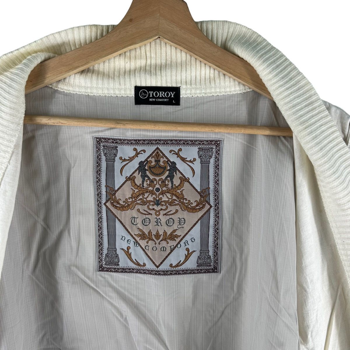 Japanese Brand VINTAGE CAEDIGAN BOMBER JACKET TOROY KAPITAL JAPAN Size US L / EU 52-54 / 3 - 10 Thumbnail