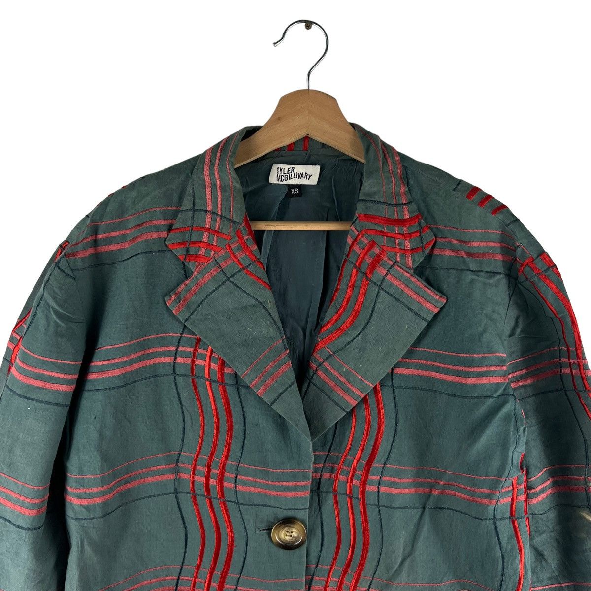Vintage VINTAGE TYLER MCGILLIVARY QUILTED JACKET Size US M / EU 48-50 / 2 - 2 Thumbnail