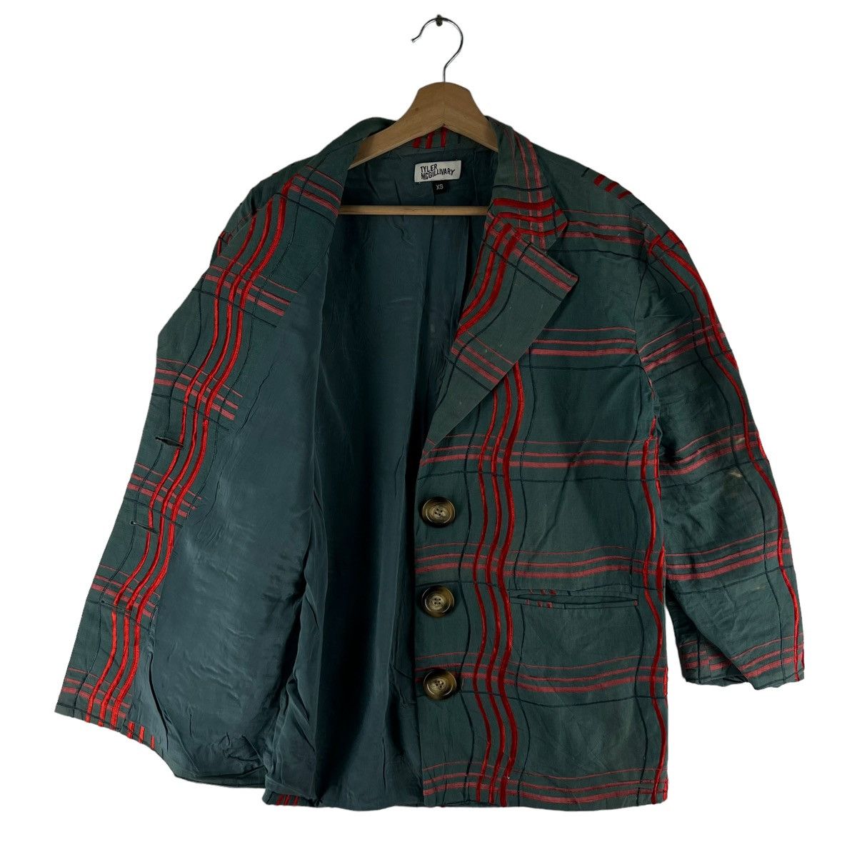 Vintage VINTAGE TYLER MCGILLIVARY QUILTED JACKET Size US M / EU 48-50 / 2 - 7 Thumbnail