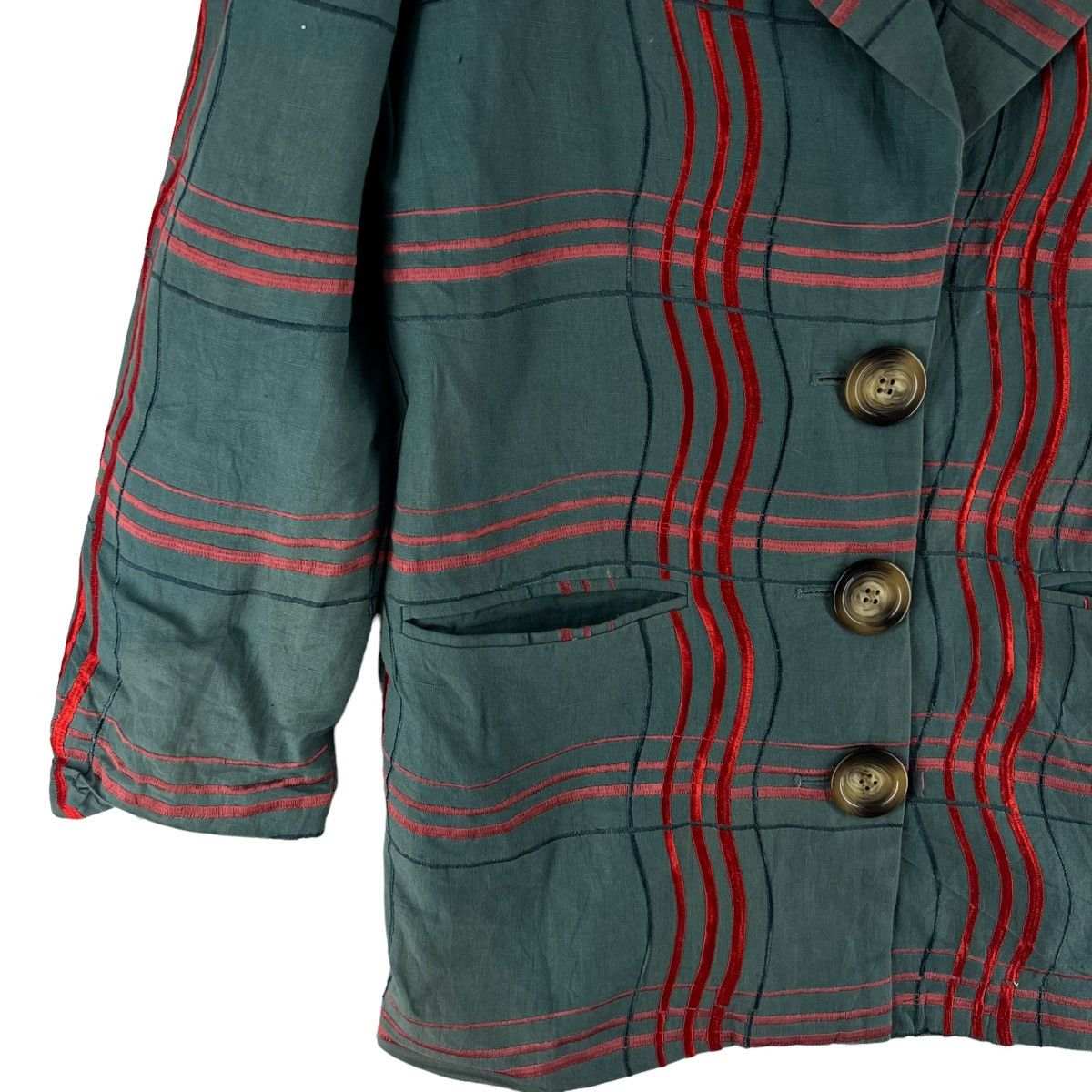 Vintage VINTAGE TYLER MCGILLIVARY QUILTED JACKET Size US M / EU 48-50 / 2 - 3 Thumbnail
