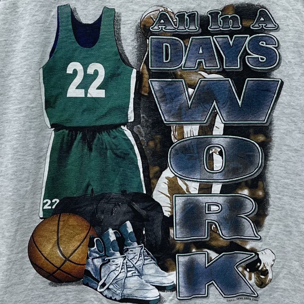 Nutmeg × Vintage Vintage 90s NFL MLB All In A Days Work Size US M / EU 48-50 / 2 - 2 Thumbnail
