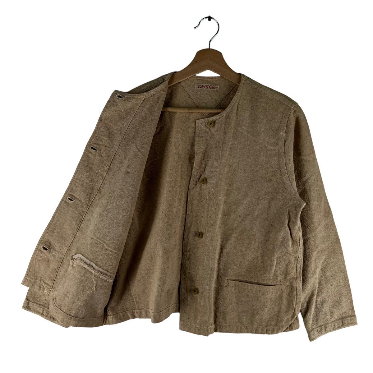 Issey Miyake VINTAGE ISSEY SPORT CROPPED JACKET Size US M / EU 48-50 / 2 - 8 Thumbnail