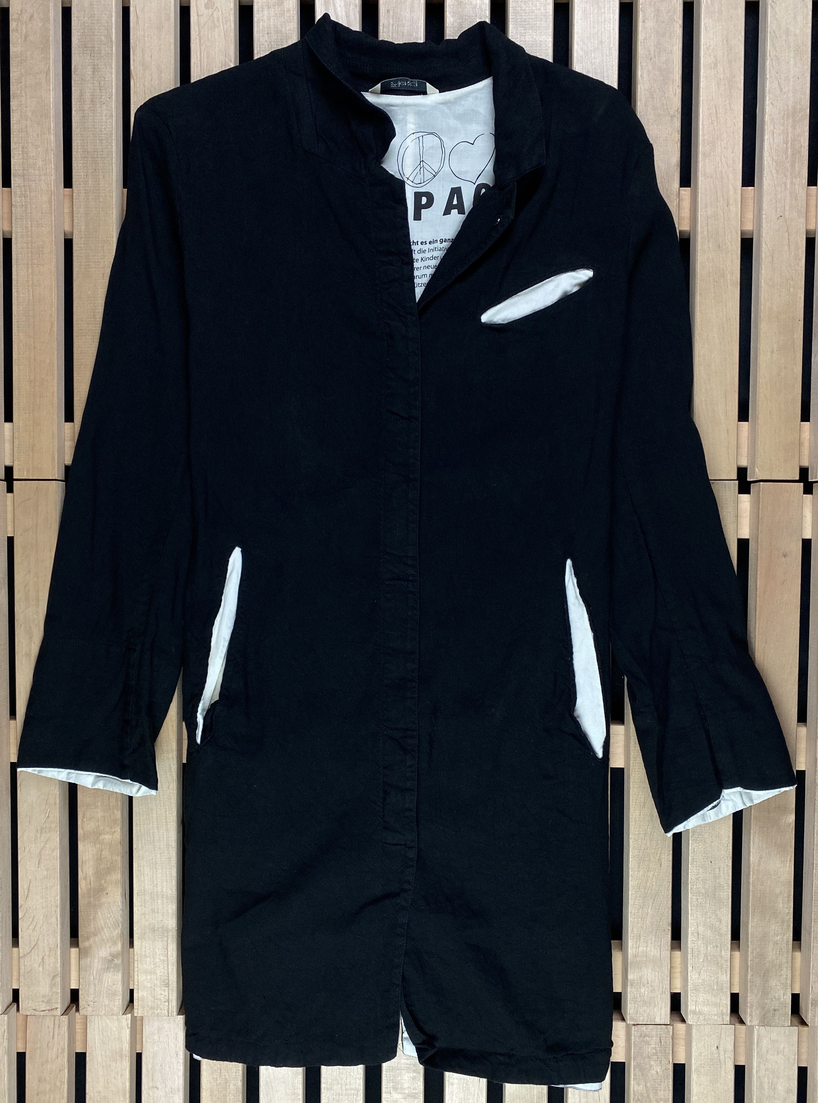 Annette Gortz Womens Overcoat Shirts Annette Gortz Size 36 Linen Size XS / US 0-2 / IT 36-38 - 1 Thumbnail