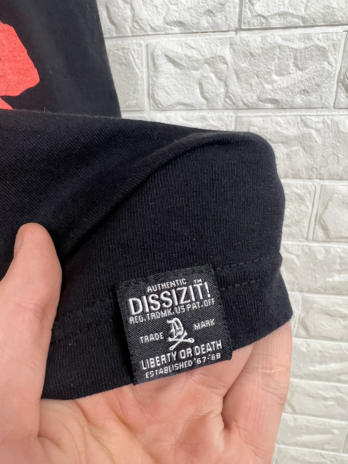Dissizit × Rap Tees Vintage Dissizit Skull Shirt Made In USA Size US XL / EU 56 / 4 - 5 Thumbnail