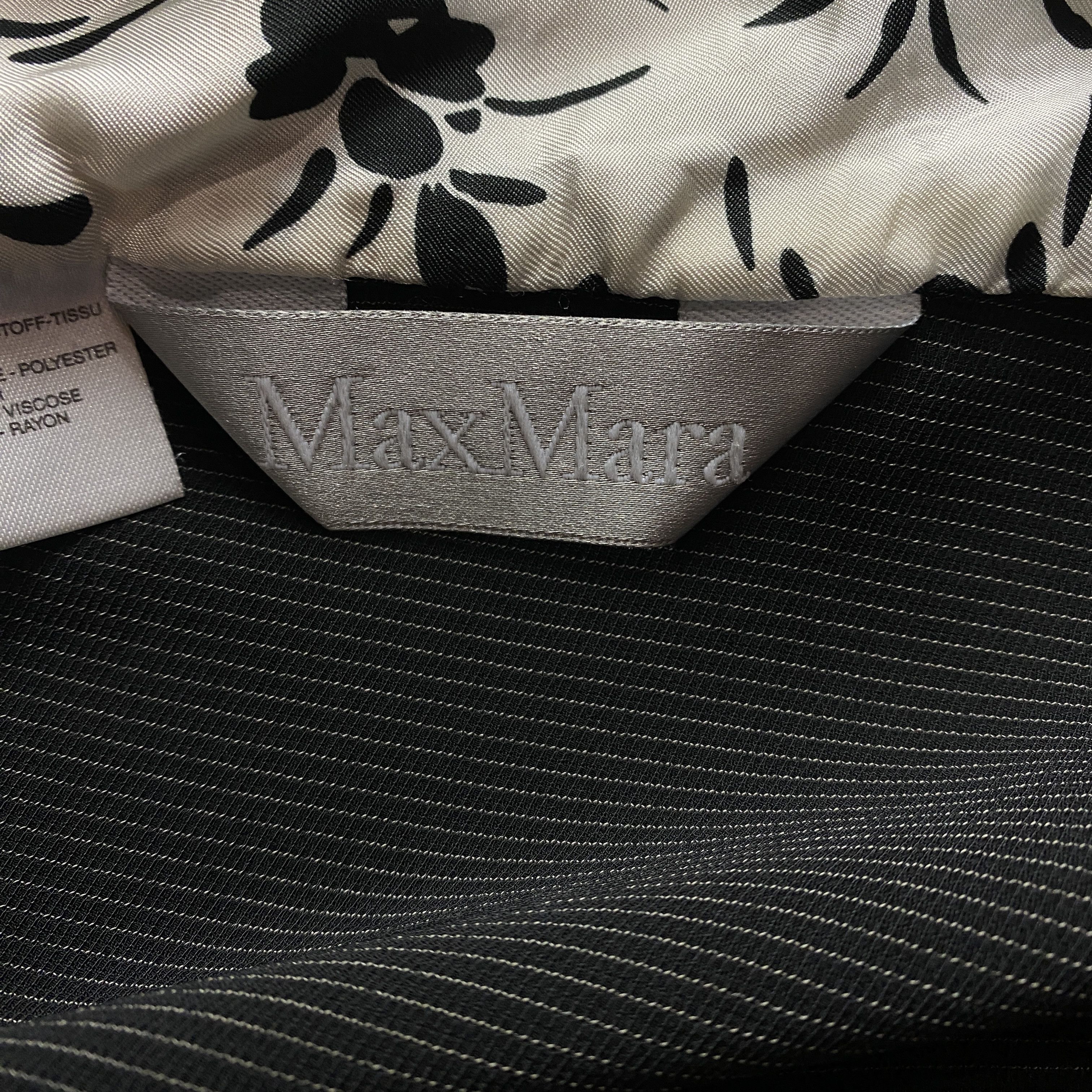 Max Mara Womens Blazer Jacket Max Mara Szie UK 8 US 6 Polyester Size M / US 6-8 / IT 42-44 - 4 Thumbnail