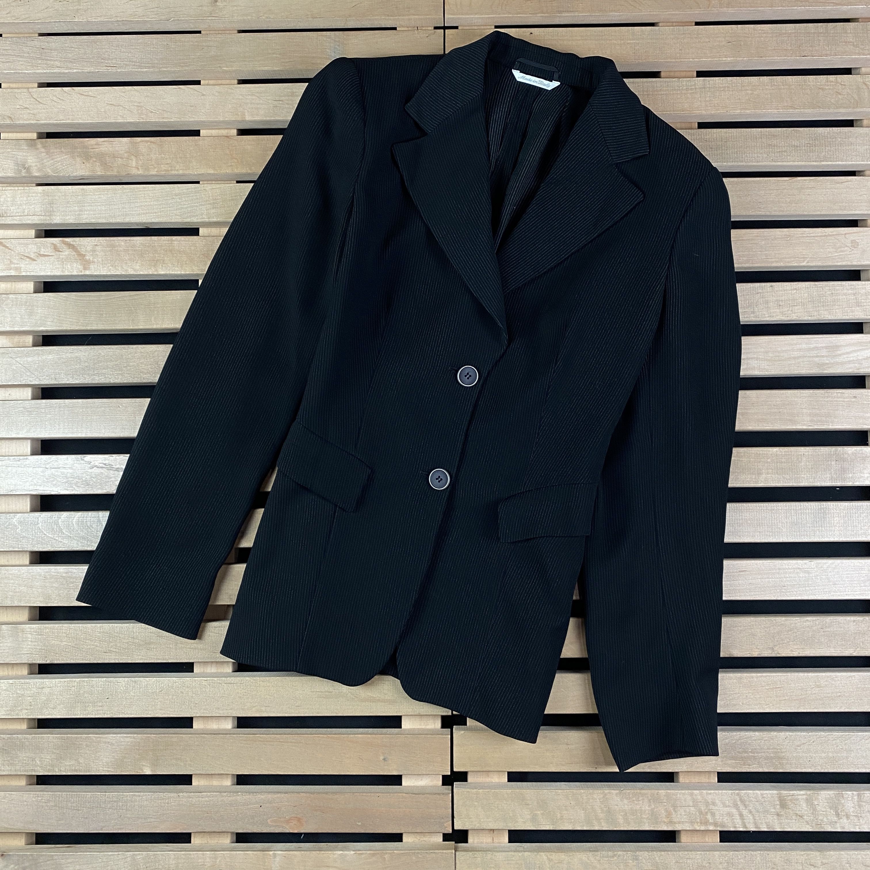 Max Mara Womens Blazer Jacket Max Mara Szie UK 8 US 6 Polyester Size M / US 6-8 / IT 42-44 - 1 Thumbnail